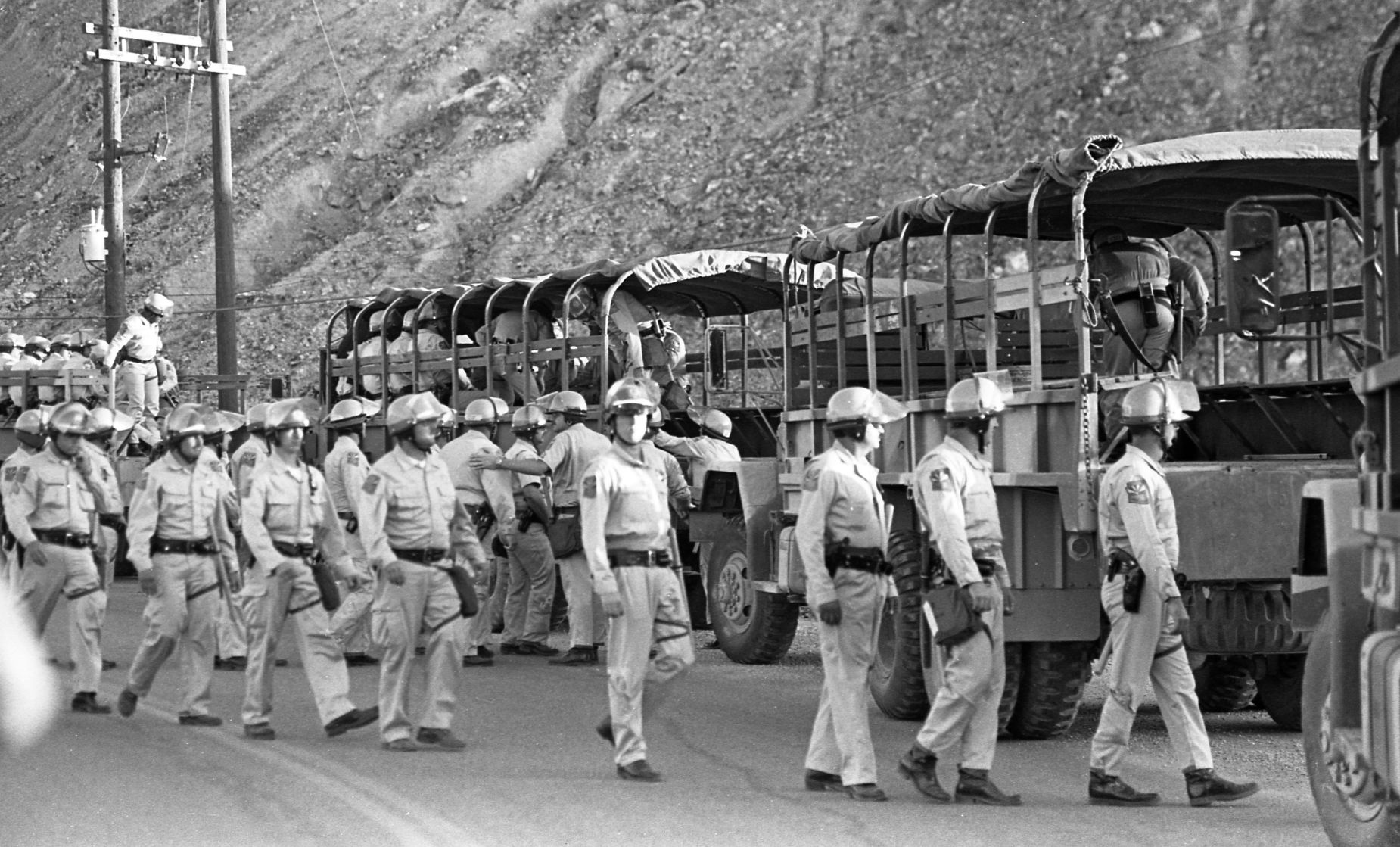 Miner strike